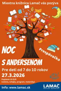 Noc s Andersenom 2026