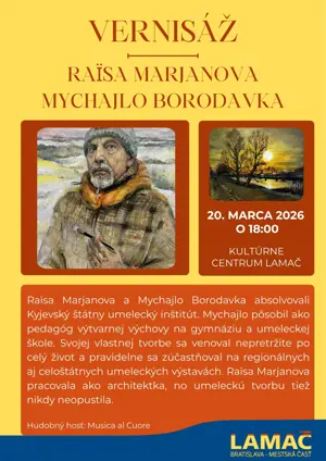 Vernisáž Raїsy Marjanovej a Mychajla Borodavku