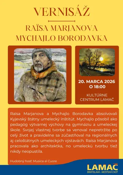 Vernisáž Raїsy Marjanovej a Mychajla Borodavku