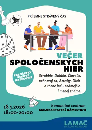 Večer spoločenských hier