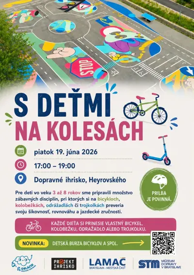 S deťmi na kolesách 2026