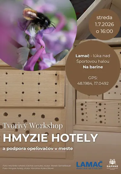 Workshop v Lamači: Hmyzie hotely