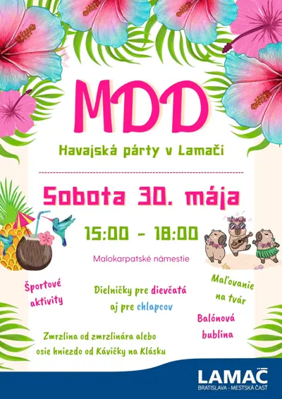 MDD - Havajská párty v Lamači