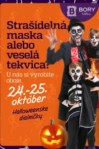 Halloweenske tvorivé dielničky pre deti