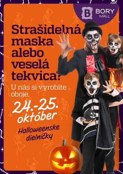Halloweenske tvorivé dielničky pre deti