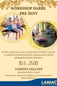 Workshop Barre pre ženy