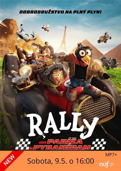 Kino pre deti: Rally: Od Paríža k pyramídam