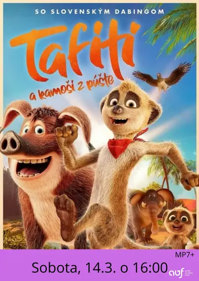 Kino pre deti: Tafiti a kamoši z púšte