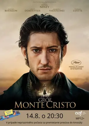 Letné kino: Gróf Monte Christo