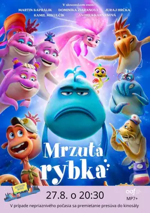 Letné kino pre deti: Mrzutá rybka