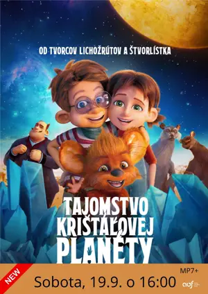 Kino pre deti: Tajomstvo Krištáľovej planéty