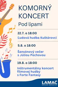 Komorný koncert Pod Lipami