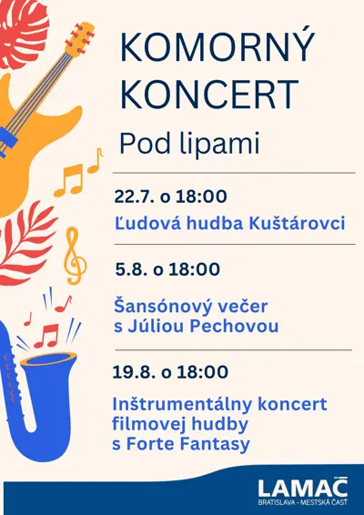 Komorný koncert Pod Lipami