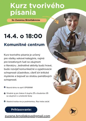 Kurz tvorivého písania