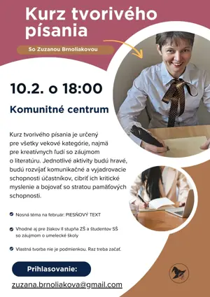 Kurz tvorivého písania
