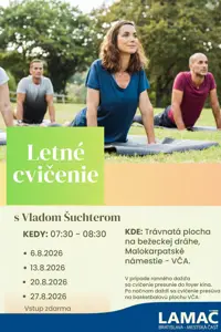 Letné cvičenie s Vladom Šuchterom