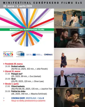 Minifestival európskeho filmu 5×5