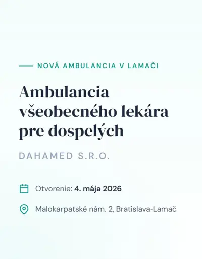 Nová ambulancia všeobecného lekára