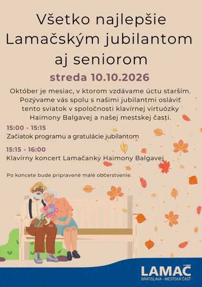 Jubilanti a úcta k starším