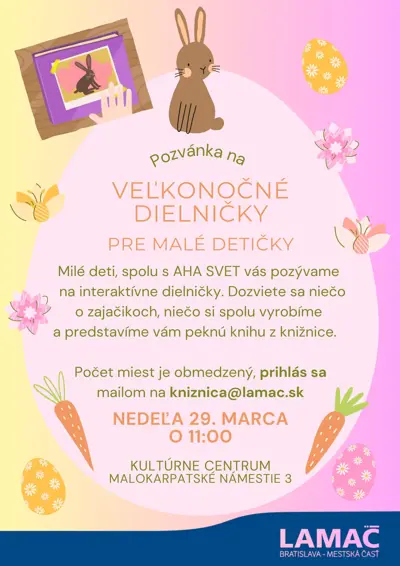 Veľkonočné dielničky pre malé detičky